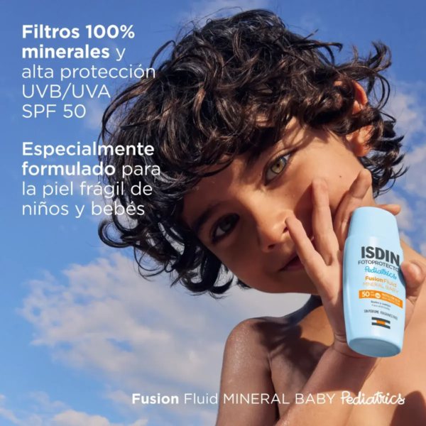 isdin solar mineral bebe spf 50
