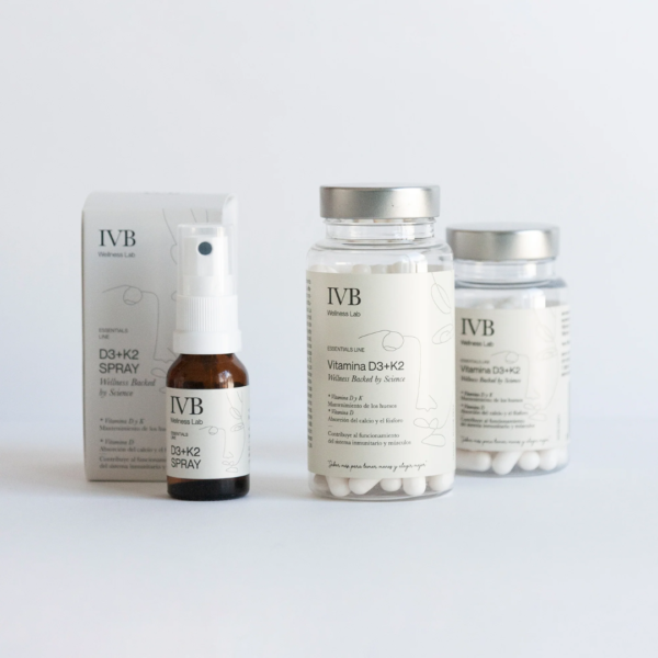 IVB Wellness Lab Vitamina D3 + K2 60 Cápsulas