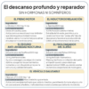 descanso profundo y reparador