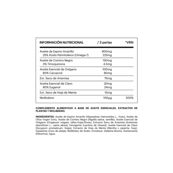 pack (60) Be Levels Clean Gut Limpieza Intestinal y Microbiota 45 perlas